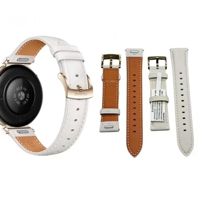 Оригинальный ремешок для часов Huawei натуральная кожа 18 мм для GT4/5 41 5 Pro 42 - Изображение 1 из 4