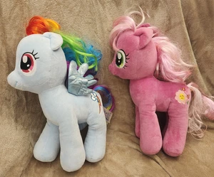 My Little Pony Build A Bear Workshop BAB Rainbow Dash & Cheerilee Plüsch MLP 16 Zoll - Bild 1 von 9
