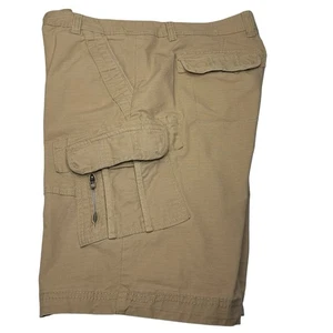 Vintage Ecko Unltd Cargo Shorts Mens Size 34 Khaki Loose Y2K Baggy Streetwear - Picture 1 of 8