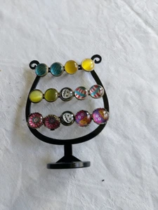 Ohrringe, Stecker, 7 Paare, 14 Stückhandgefertigt, - Bild 1 von 1