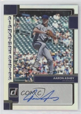 2022 Panini Donruss Signature Series Aaron Ashby #SS-AA Rookie Auto RC - Image 1 of 2