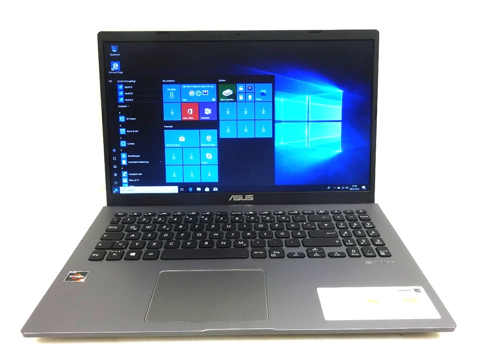 Asus D509DA mit AMD R5 3500U / 20GB RAM / 512GB SSD / 15,6 Zoll - Bild 1 von 1