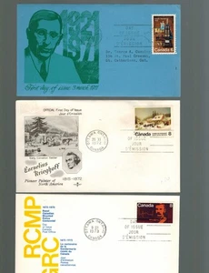 CANADA FDC SCOTT 493, 531,532,533,610,612 - Picture 1 of 2