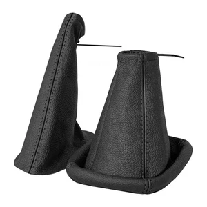 Borsa cambio + cuffia freno a mano per Opel Corsa B, Tigra A vera pelle - Foto 1 di 5