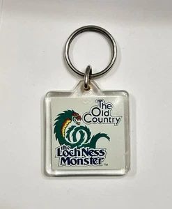 Vintage 1980s LOCH NESS MONSTER The Old Country Souvenir Key Chain BUSCH GARDENS - Picture 1 of 6