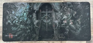 SteelSeries QCK Gaming Mouse Pad Diablo IV Edition XXL Thick Cloth Play Mat Nice - Afbeelding 1 van 3