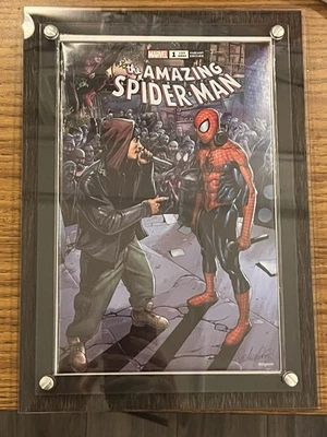 The Amazing Spider-Man #1 (895) Variant Edition-Eminem With UV Protective Frame - Image 1 of 4