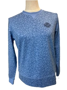 Peter Millar Azalea Sport Sweatshirt Women’s Sz. S Blue Bonnet Lahinch Golf Club - Picture 1 of 14