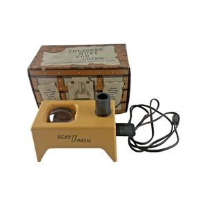 Scan-O-Matic visualizzatore/ingrandimento elettrico automatico monete vintage 1965 con scatola orig - Foto 1 di 23