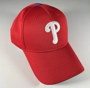 Gorra de béisbol ajustable Philadelphia Phillies Hat Team MLB roja con correa trasera - Imagen 1 de 10