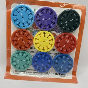 9 Stck. Mathe Fakten Fidget Spinner Addition & Subtraktion Spiel pädagogisches Spielzeug KID - Bild 1 von 3