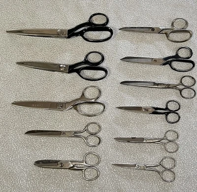 LOTE de 11 tijeras Wiss vintage 105, 765, 106, CB7 y 9 más Foto 1 de 4