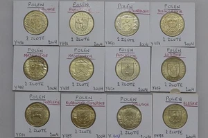 🧭 🇵🇱 POLAND 2 ZLOTYCH 2004 COIN COLLECTION B84 #155 - Picture 1 of 6