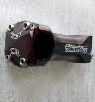 Raceface Deus Stem 100mm x 25.4mm x 1-1/8 Mountain Off Road Bike Mtb Retro z347 - Image 1 of 4