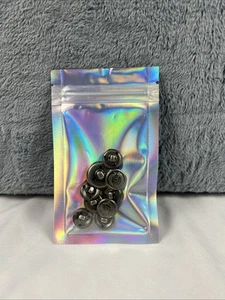 Chaps Pewter Silver Tone Replacement Buttons 9 Pc Set 1 Front 8 Cuff Blazer - Picture 1 of 6