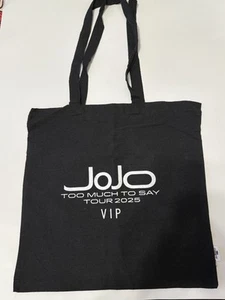 JoJo Too Much To Say Tour 2025 Bag Official Merch JOJO Singer JOJO levesque VIP  - Picture 1 of 5