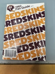 1982 WASHINGTON REDSKINS MEDIA GUIDE Yearbook 1983 SUPER BOWL Program NFL AD - Picture 1 of 8