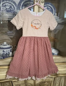 Evie’s Closet Thanksgiving thankful Dress Size 6 Girls - Picture 1 of 3