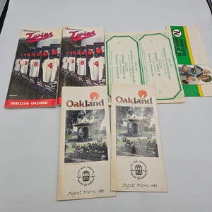 Vintage Minnesota Twins, Northstars, & California Oakland Brochures - Picture 1 of 7