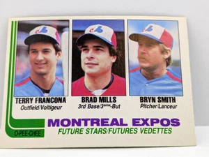1982 O-Pee-Chee - Terry Francona - Future Stars - Baseball - Expos - #118 - - Picture 1 of 6