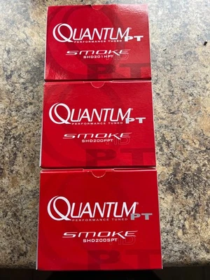 QUANTUM SMOKE HD SHD200PPT 5.3:1 OR SHD200SP 6.6:1 GEAR RATIO RIGHT BAITCAST - Image 1 of 2