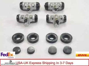 Fits Willys Jeep 41-68 MB GPW M38 CJ2A CJ3A M38A1-A1484 Brake Wheel Cylinder Set - Picture 1 of 12