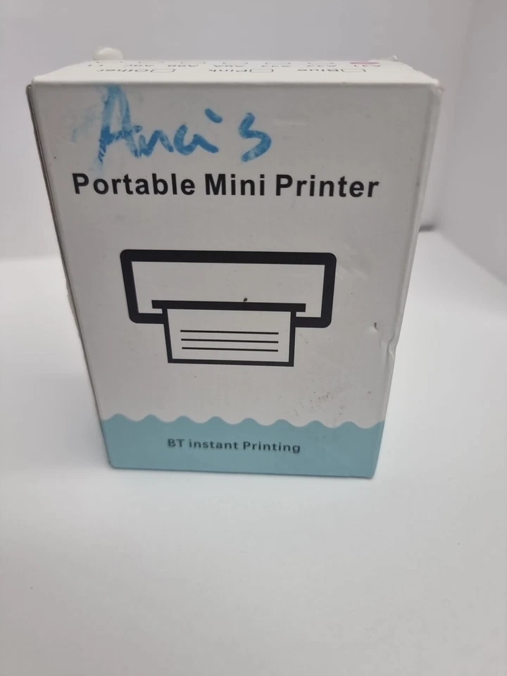 Portable Mini Printer- BT instant Printing - Pink  (2C2) - Image 1 of 4