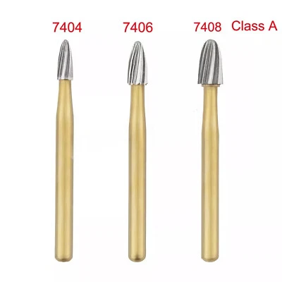 Dental Tungsten Carbide Bur Trimming &Finishing Egg Football FG7404/7406/7408 ns - Image 1 of 4