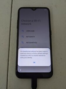 SAMSUNG Galaxy A01 (Black, 16 GB, Tracfone, Locked) - TESTED, READ!