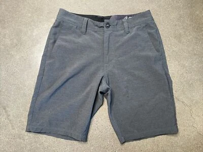 Volcom surf & turf board shorts 2 way stretch gray boys sz 28 - Image 1 of 4
