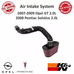 K&N Performance Air Intake System For Opel GT & Pontiac Solstice & Saturn Sky - Picture 1 of 12