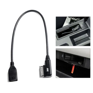 Car Audio Music Interface AMI MDI AUX to USB Flash Drive Cable for VW AUDI DT US - Picture 1 of 8
