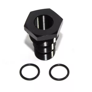5/8-24 to 3/4-16, 13/16-16, 3/4NPT Automotive Threaded Oil Filter Adapter T6061 - Picture 1 of 9