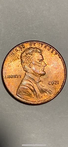Penny 2021 sin marca de ceca, no está lleno - Imagen 1 de 3