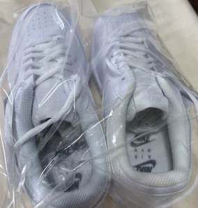 Nike Air Force 1 Low Shadow Triple White Women's CI0919-100 W Sz9 New Discolored - Picture 1 of 6