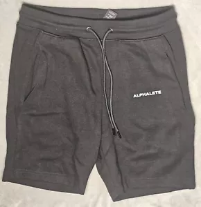 Alphalete Pantaloncini Uomo Identity Small Nero Performance Atletica Nuovi con etichette AL20-2127 - Foto 1 di 11