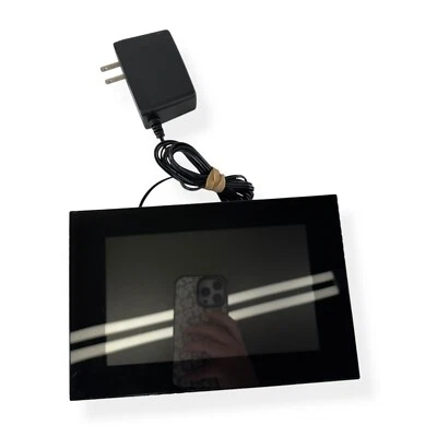 Sony DPF-D70 7" Digital Photo Frame Black with Power Supply Adapter Charger - Image 1 of 4