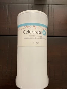 CELEBRATE IT SLIM DOSENKÜHLER EDELSTAHL 6 1/8 ZOLL X 2 3/4 ZOLL - Bild 1 von 5