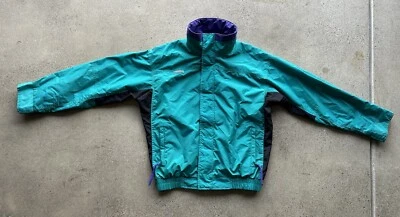 Vintage Columbia Bugaboo Radial Sleeve Blue Nylon Windbreaker Ski Jacket Size M - Image 1 of 4