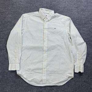 Vineyard Vines Hemd Wal kariert Langarm Freizeit Vorbereitung Herren Gr. Medium - Bild 1 von 5