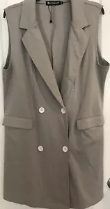 Allegra K Stretch Knit Long Travel Cardigan Size XL - Picture 1 of 4