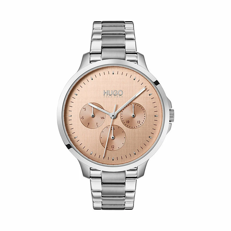 **NUEVO** RELOJ MUJER HUGO BOSS ROSA CHAMPAGNE FECHA - 1540015 - PRECIO DE VENTA SUGERIDO POR EL FABRICANTE 249 £ Foto 1 de 4