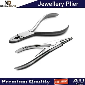 Ring Opener Plier Body Piercing Captive Bead Jewelry Making Ring Closer Pliers - Picture 1 of 4