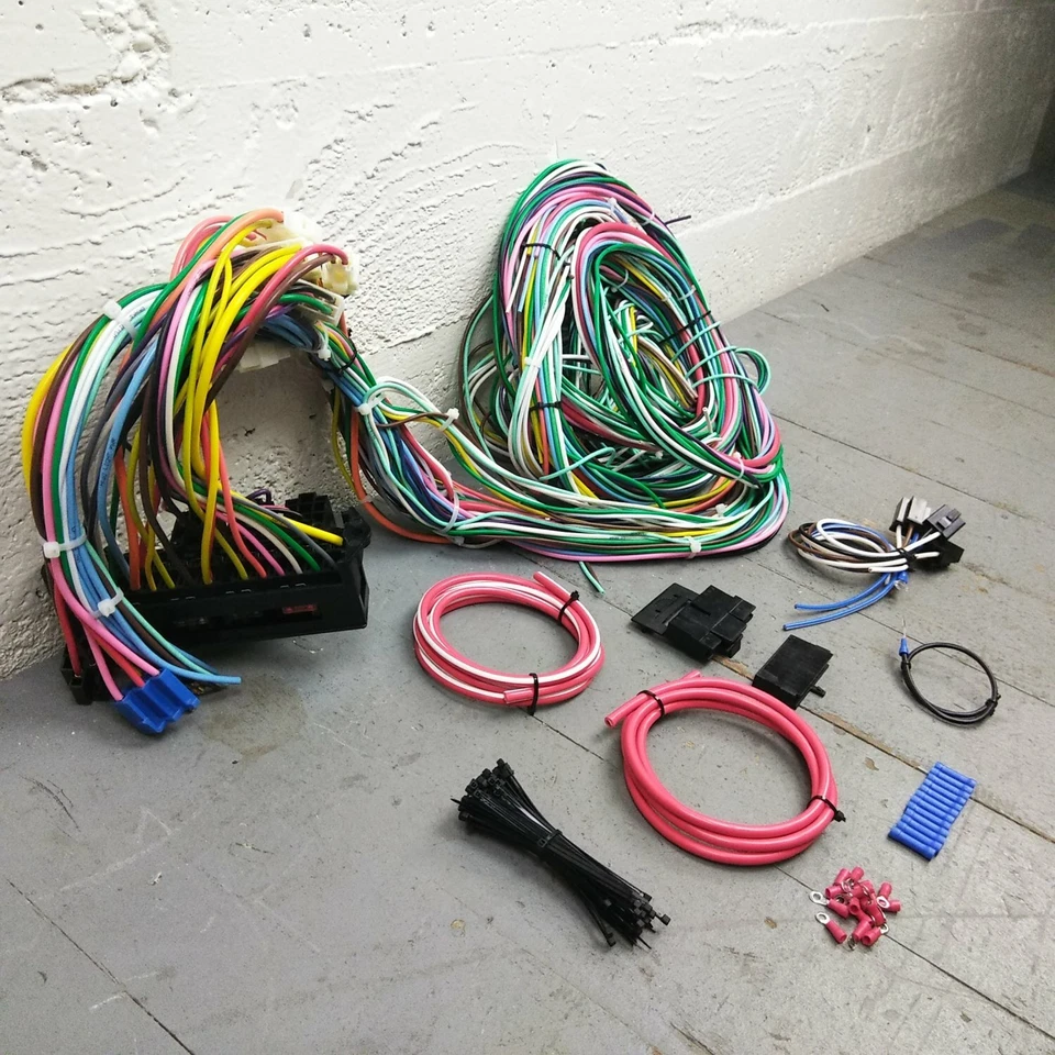 Kit de actualización de arnés de cables JP Wrangler TJ 1997-2006 se adapta a fusible indoloro nuevo KIC Foto 1 de 4