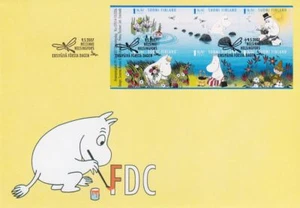 Moomin Troll Summer In Moominland Moominvalley Finland Muumi Mint FDC 2007 - Picture 1 of 1