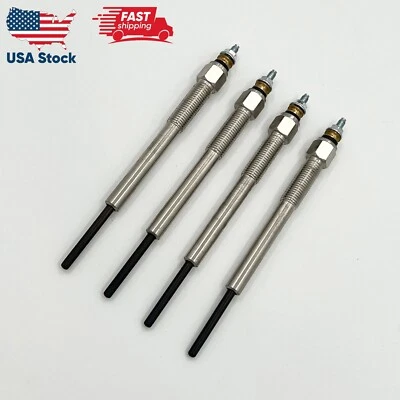 4x Glow Plug For ISUZU NPR NPR-HD NRR NQR  4HK1 5.2L  05-15 - Image 1 of 4