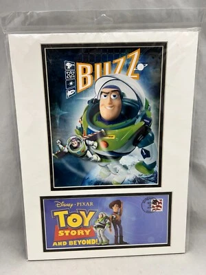 FOTO ANO-LUZ BUZZ 10º ANIVERSÁRIO DISNEY TOY STORY PRODUTO LICENCIADO USPS - Imagem 1 de 4