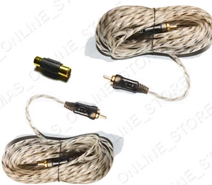 CAMERA PURCHASE 50' CABLE UPGRADE ** TWO 25' VIDEO CABLE WITH COUPLER** - Picture 1 of 3