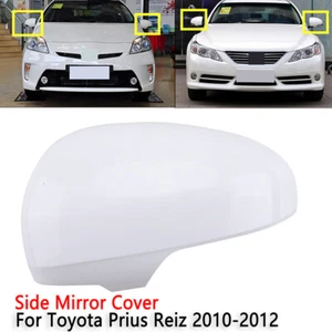 1PC Left Driver Side Rear View Mirror Cover for Toyota Reiz Prius 2010-2012 2011 - Imagen 1 de 7