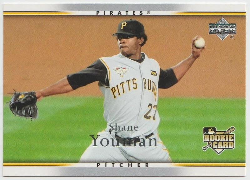 2007 Upper Deck Baseball #412 Shane Youman RC - Pittsburgh Pirates - Image 1 of 2
